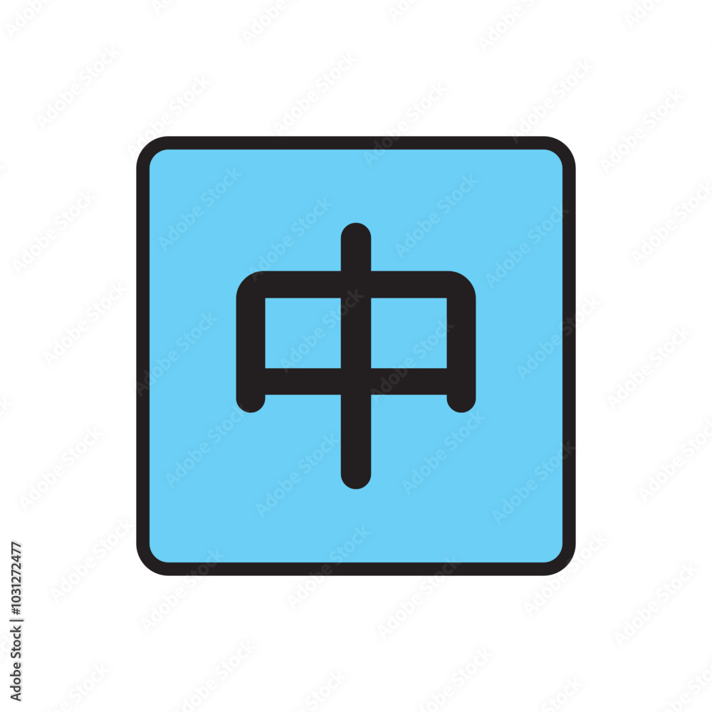 Obraz premium 教育アイコン単品