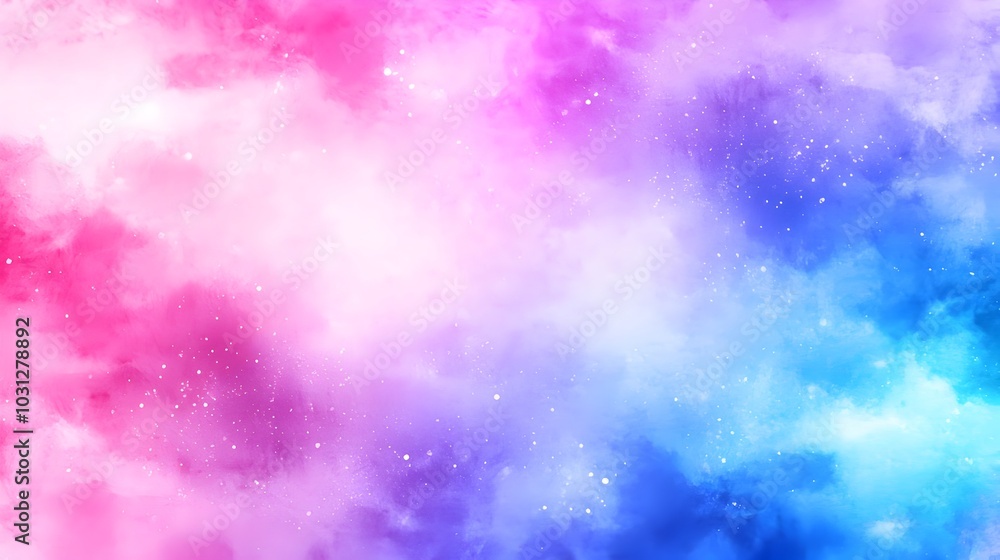 Vibrant Cosmic Gradient Swirl Abstract Digital Background with Glittering Stars and Sparkling Texture Vibrant Cosmic Gradient Swirl Abstract Digital Background with Glittering Stars and Sparkling Texture