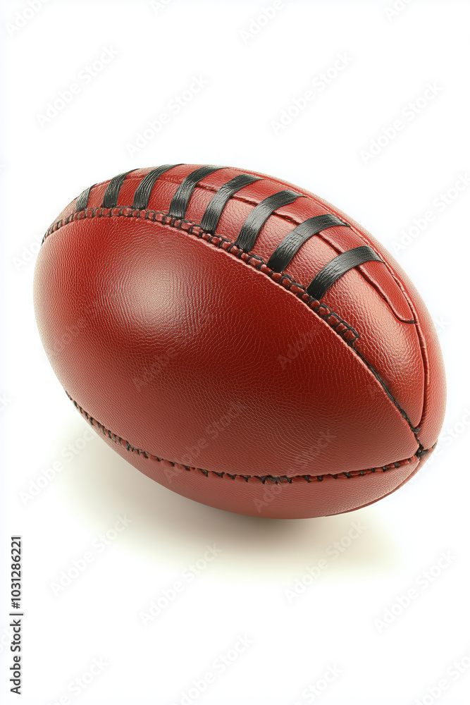 USA Football isolated on white background. USA Football isolated on white background.