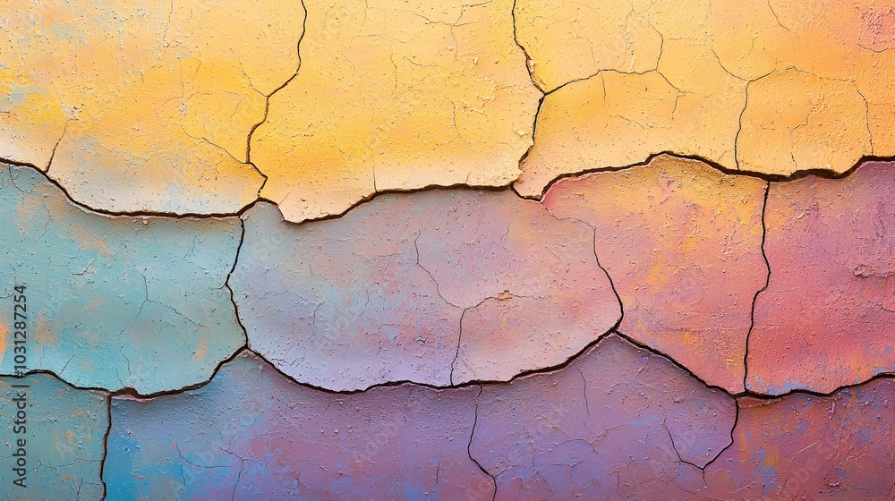 Weathered Textured Cracked Abstract Painted Surface Background Weathered Textured Cracked Abstract Painted Surface Background