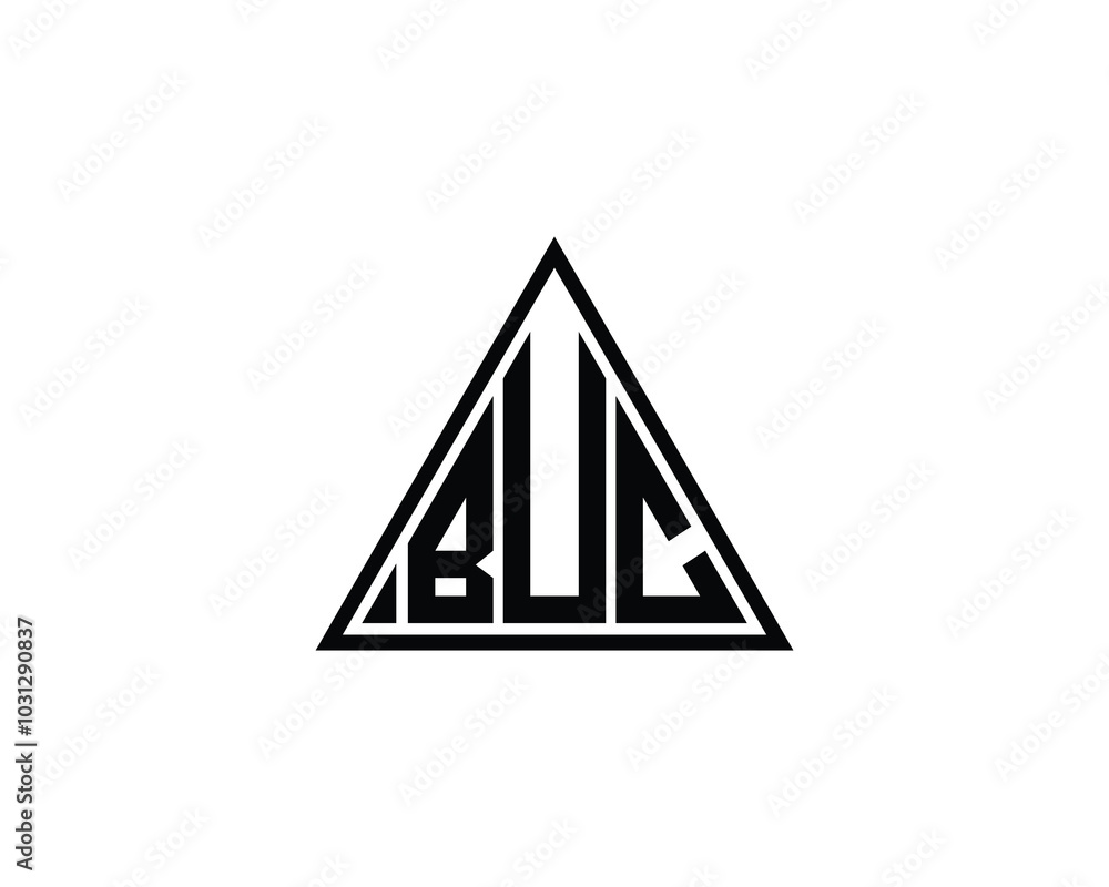 BUC Logo design vector template. BUC BUC Logo design vector template. BUC