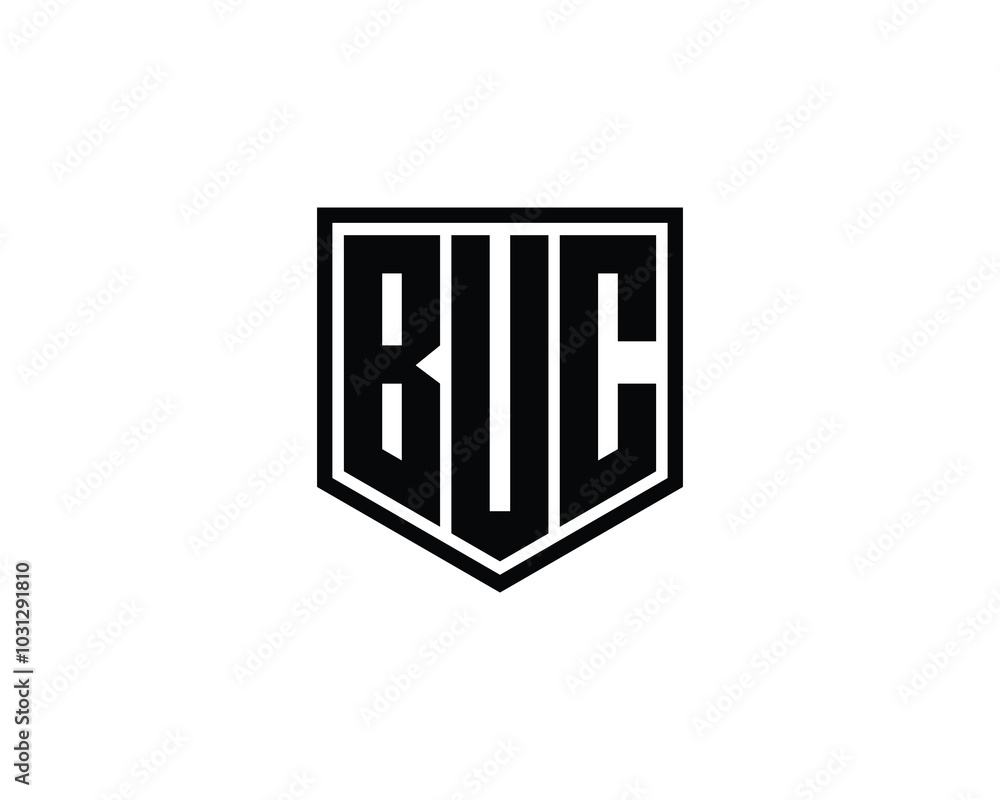 BUC Logo design vector template. BUC BUC Logo design vector template. BUC