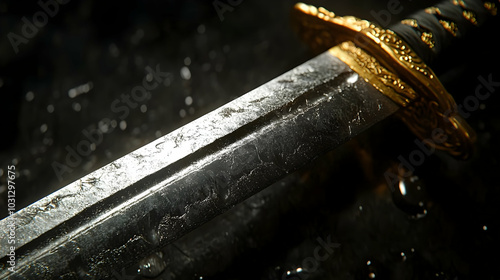 Close-up of a decorative sw...