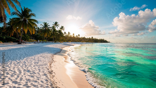 Wallpaper Mural Refúgio Tropical: Praia Deserta Torontodigital.ca