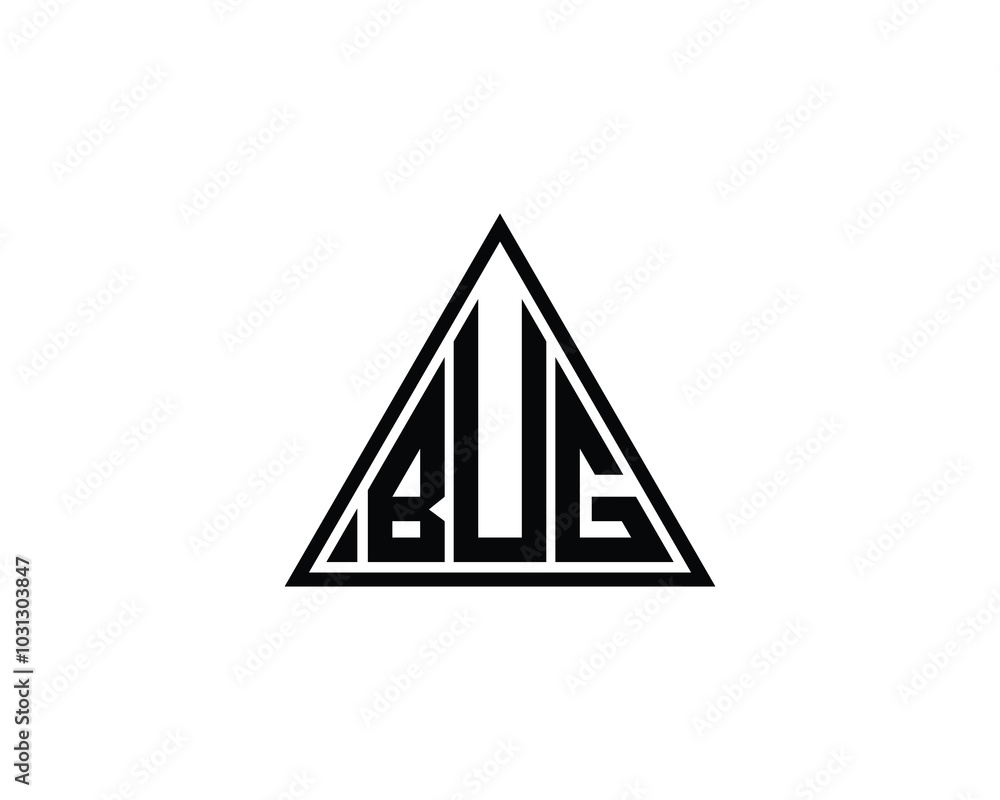BUG Logo design vector template. BUG BUG Logo design vector template. BUG