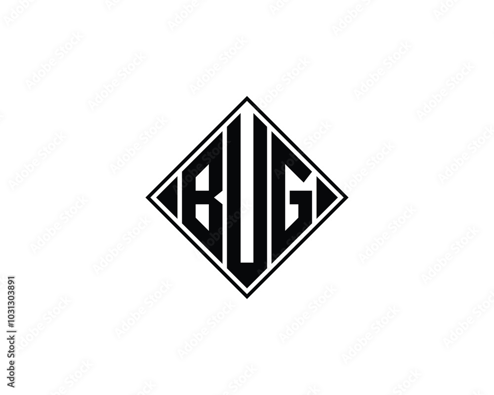 BUG Logo design vector template. BUG BUG Logo design vector template. BUG