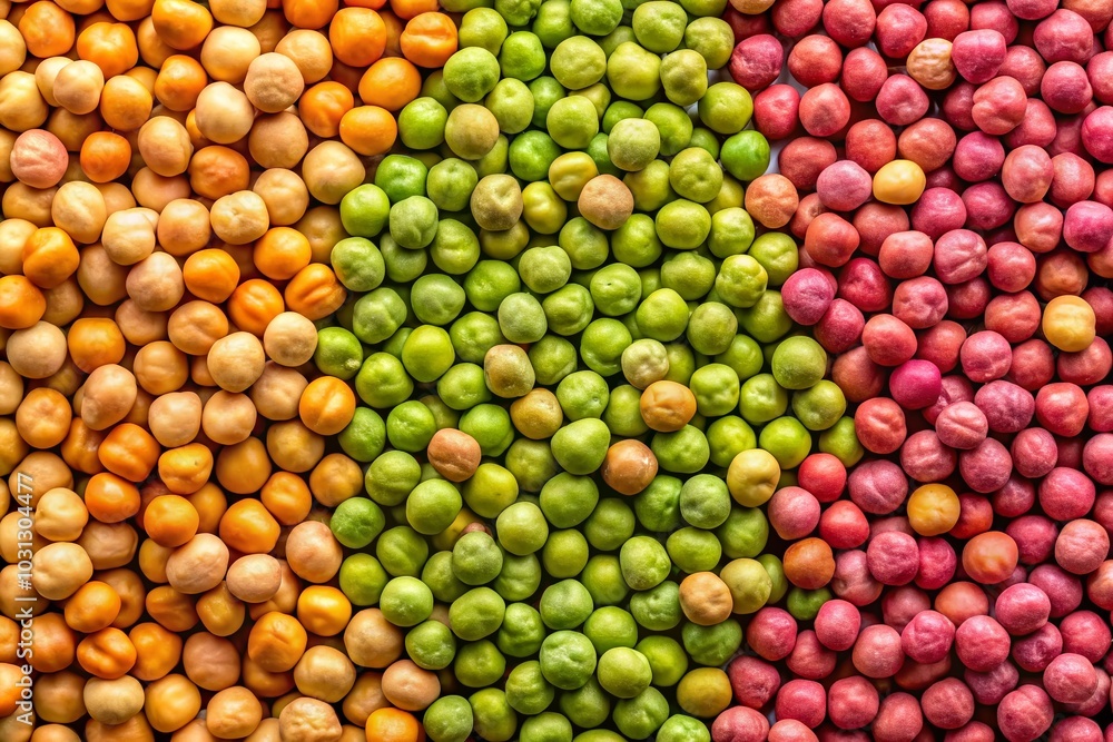 Close-Up Aerial Photography of Raw Chickpeas for Culinary Use and Nutritional Benefits Close-Up Aerial Photography of Raw Chickpeas for Culinary Use and Nutritional Benefits