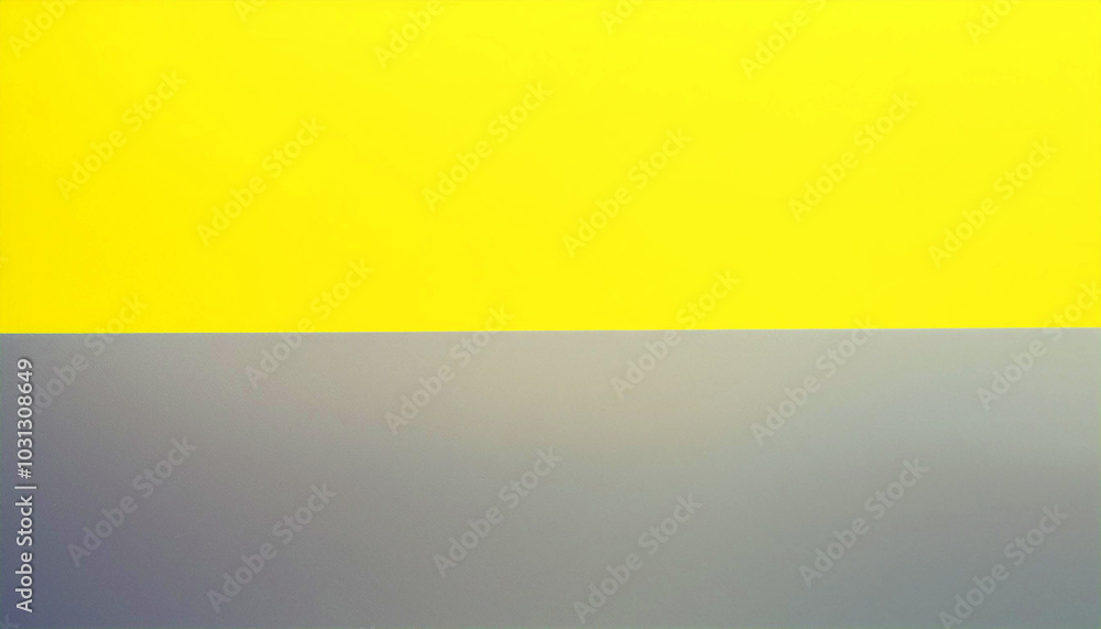 Vibrant Yellow meets subtle Gray, a captivating half-and-half color block design. Minimalist, bold, and visually striking. Vibrant Yellow meets subtle Gray, a captivating half-and-half color block design. Minimalist, bold, and visually striking.
