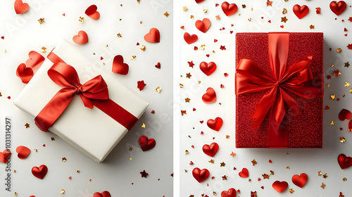 Two beautifully wrapped gif...