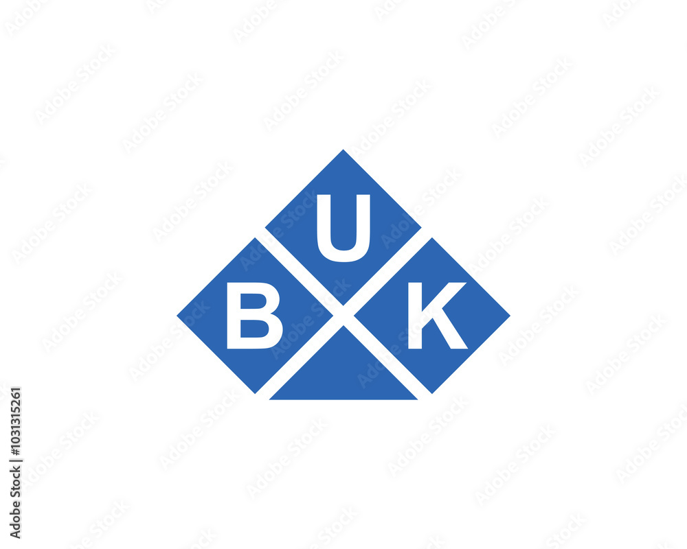 BUK Logo design vector template. BUK BUK Logo design vector template. BUK