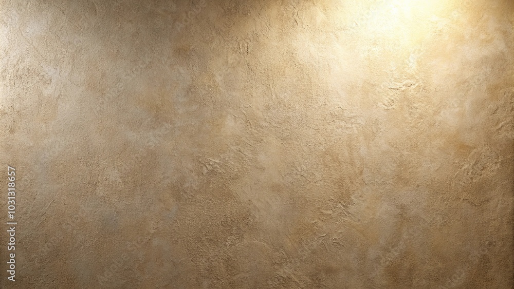 A Subtle Glow Illuminates the Textured Surface of a Warm-toned Wall A Subtle Glow Illuminates the Textured Surface of a Warm-toned Wall