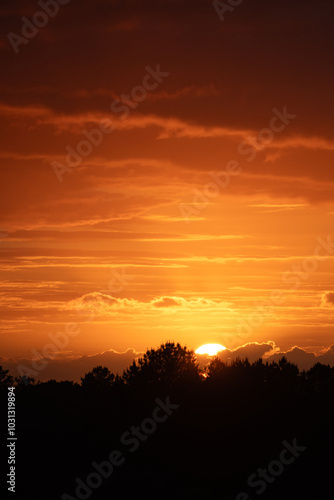 nascer do sol e pôr do sol