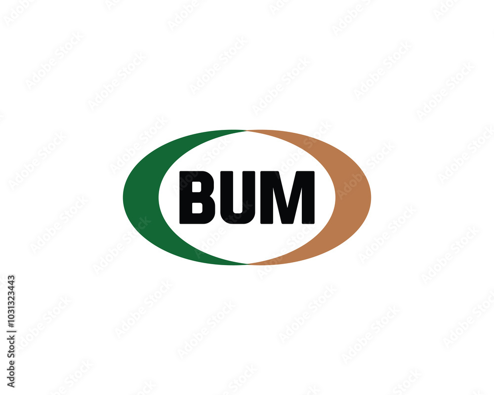 BUM Logo design vector template. BUM BUM Logo design vector template. BUM
