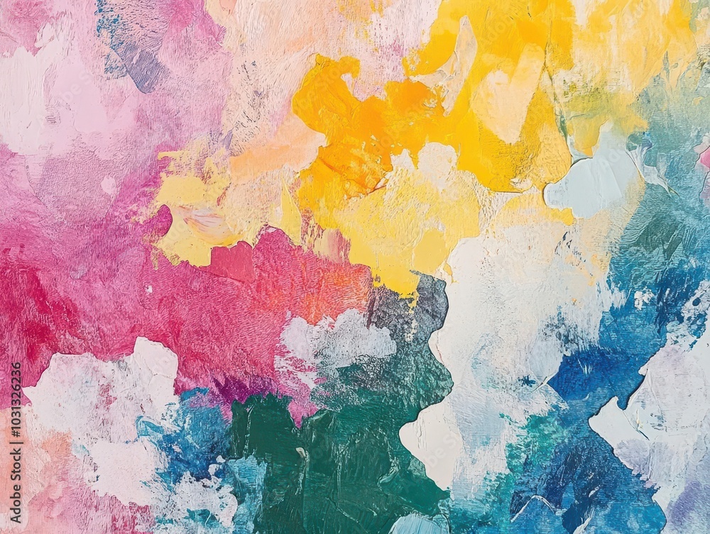 Fototapeta premium vibrant abstract wallpaper showcases a dynamic texture filled with colors and patterns, creating a visually captivating background that sparks creativity and inspiration