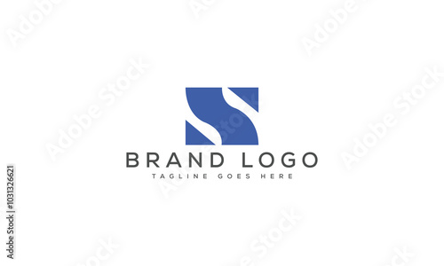 Free Download S logo design vector template design for brand. - GFXLoad