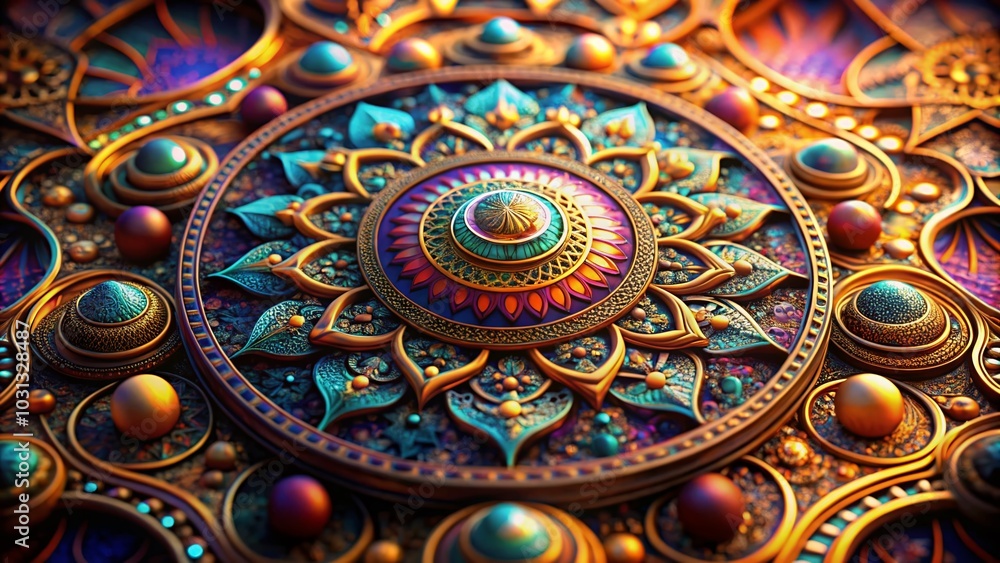 Complex Mystic Ornament Growth and Change Seamless Looping Visuals for HD Backgrounds Complex Mystic Ornament Growth and Change Seamless Looping Visuals for HD Backgrounds