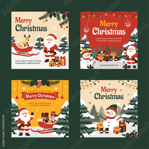 Christmas Social Media Collection