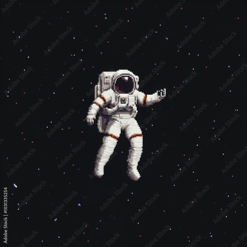 Pixel Astronaut. Pixel Astronaut.