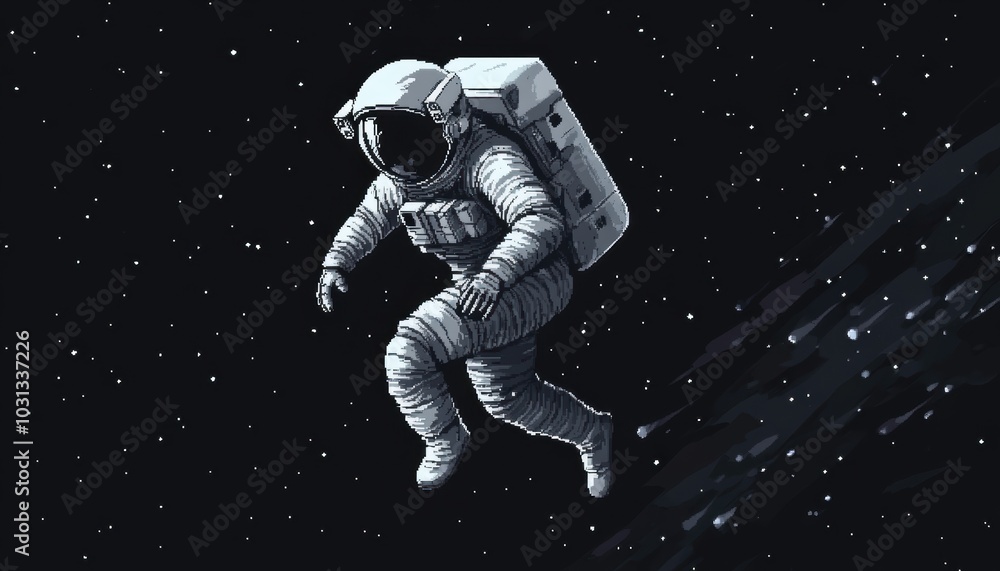 Fototapeta premium Astronaut in Space.