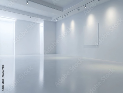 Empty Gallery Space.