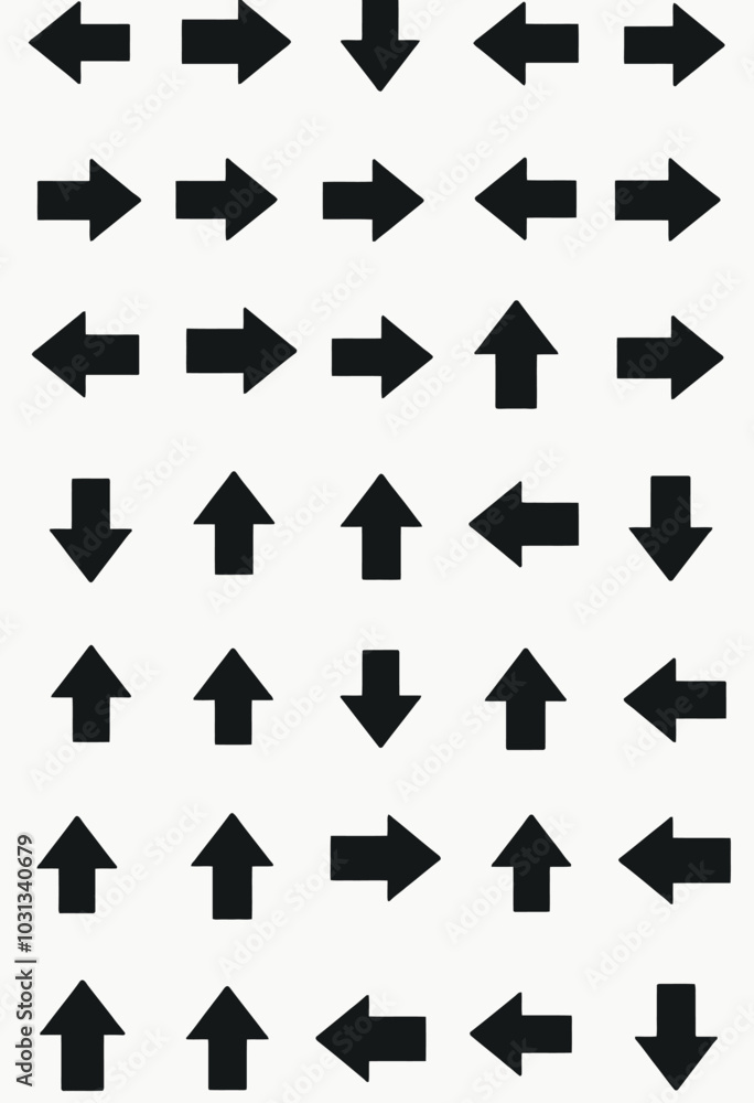 Collection of Black Arrow Icons: Essential Directional Symbols for Graphic Design Projects Across Various Styles
Collection of Black Arrow Icons: Essential Directional Symbols for Graphic Design Projects Across Various Styles