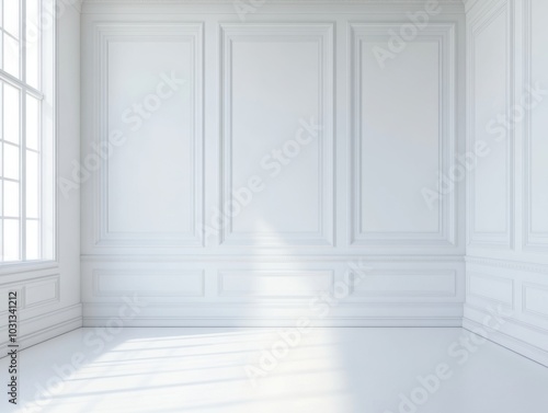 Wallpaper Mural White Room Corner. Torontodigital.ca