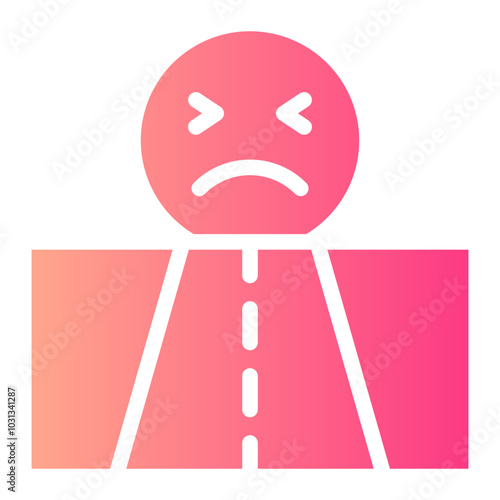road gradient icon