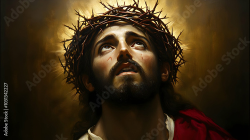 A depiction of a crowned fi...