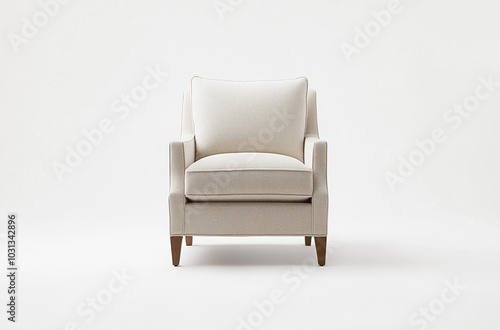 Parsons chair with a simple upholstered design