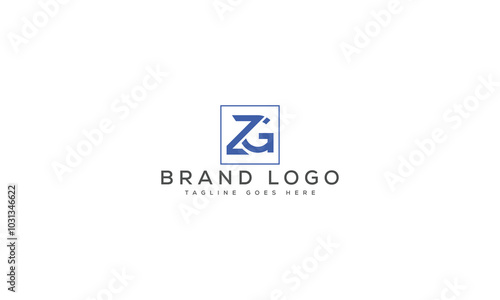 Free Download ZG logo design vector template design for brand. - GFXLoad