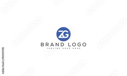 Free Download ZG logo design vector template design for brand. - GFXLoad