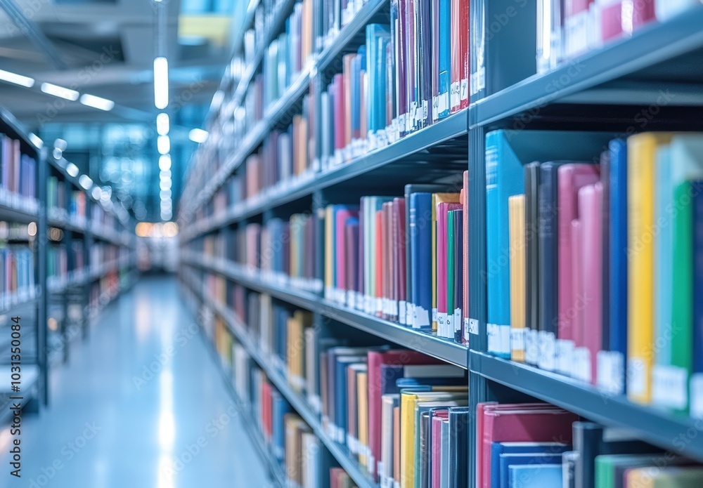 Library Bookshelves. Library Bookshelves.