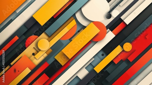 a very colorful abstract background with a lot of lines