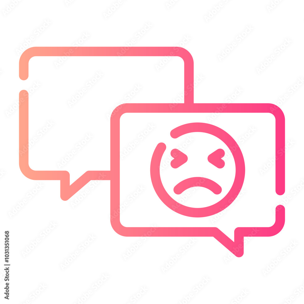 chat gradient icon chat gradient icon
