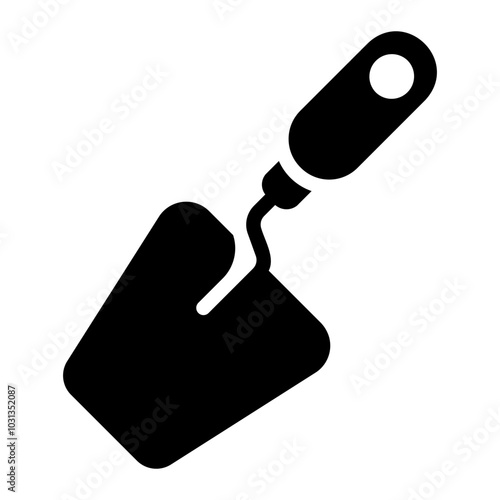 trowel Solid icon
