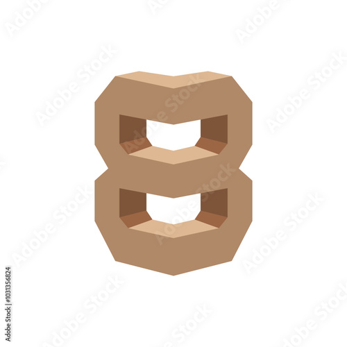 Monogram 8. Number 8. Number 8 design logo. Monogram letter mark 8 logo design. Monogram design vector logo. Monogram number 8 logo design. Simple number 8 monogram. Monogram 8 design logo. 