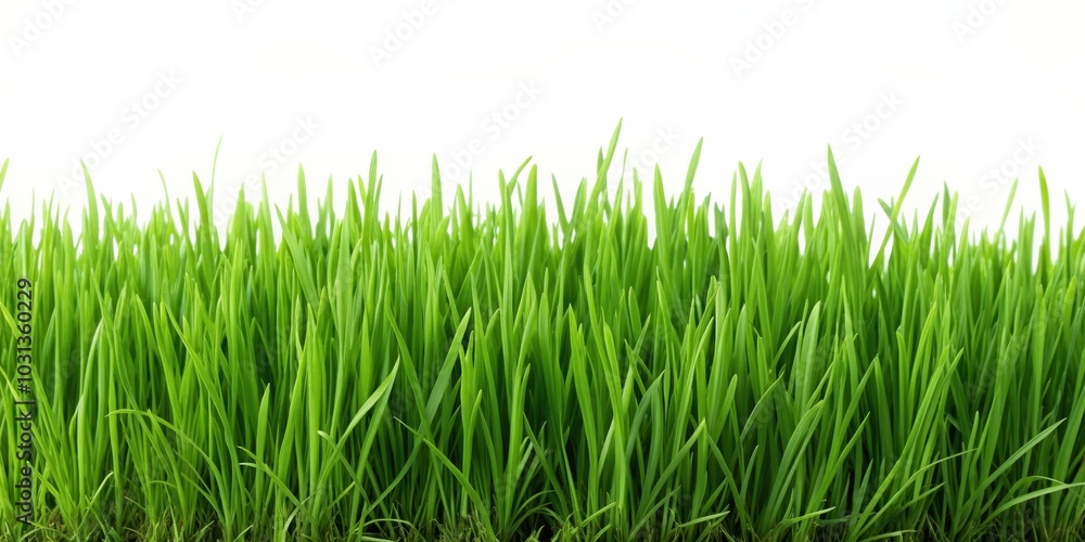 Fototapeta premium Green grass isolated on background. render, green, grass, isolated,background,render, nature, environment, eco-friendly, fresh