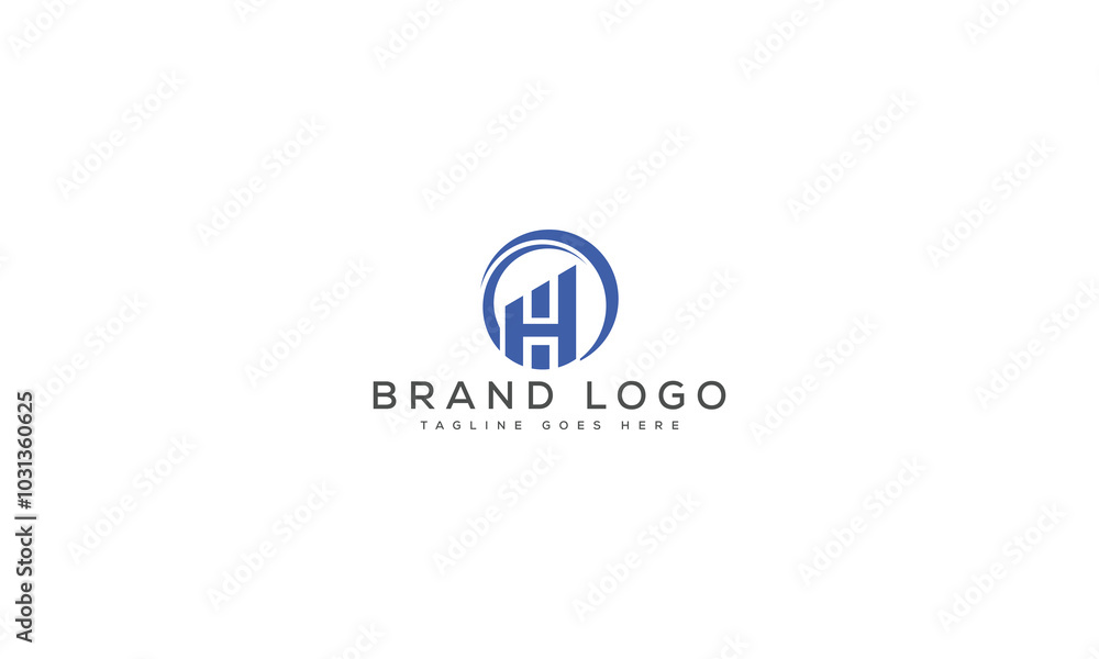 H logo design vector template design for brand. H logo design vector template design for brand.