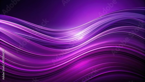 Purple abstract background with flowing wavy patterns, purple, abstract, background, waves, texture, design, vibrant