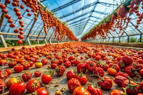 Dried Out Tomatoes: Understanding Agricultural Challenges and Illness Impacting Greenhouse Crop Quality in Agriculture