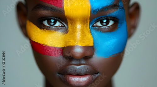 Close-up portrait of a pers...