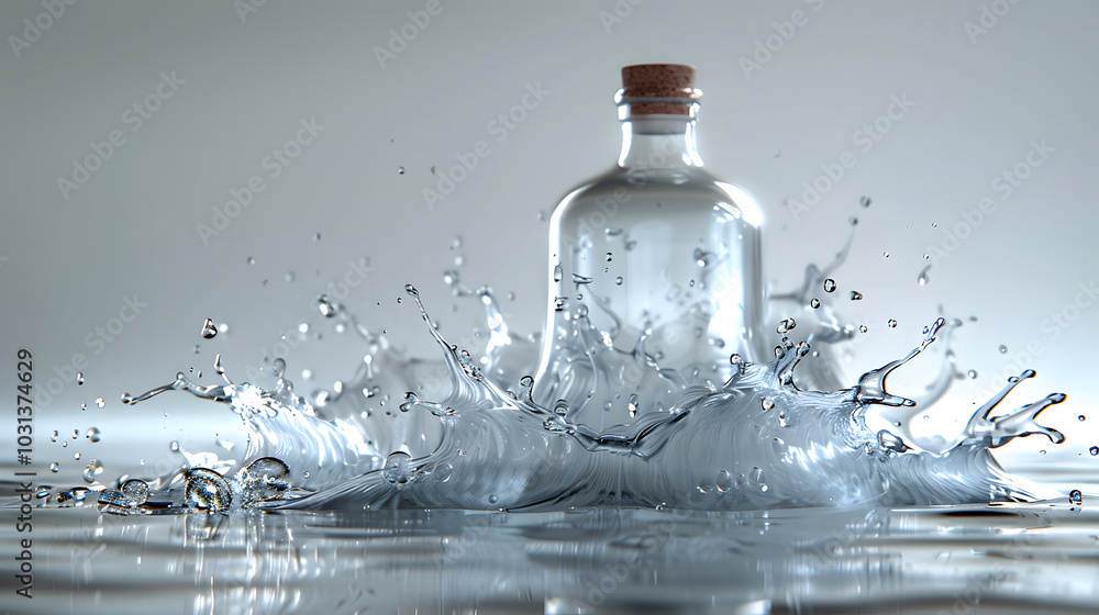 Close-up Photography of Sealed Airtight Medical Vial, Chloroform, and Crystal Clear Transparent Medicine Glass Bottle for Laboratory Use. Sealed and Airtight Bottles and Medical Applications. Close-up Photography of Sealed Airtight Medical Vial, Chloroform, and Crystal Clear Transparent Medicine Glass Bottle for Laboratory Use. Sealed and Airtight Bottles and Medical Applications.
