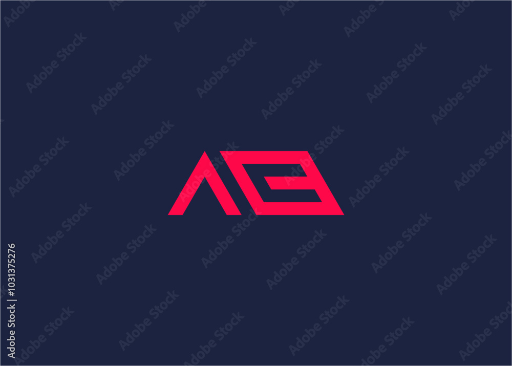A minimalist logo design featuring abstract shapes in vibrant colors on a dark background. A minimalist logo design featuring abstract shapes in vibrant colors on a dark background.