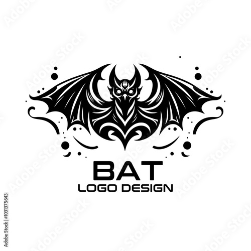 Bat Vector Logo Design