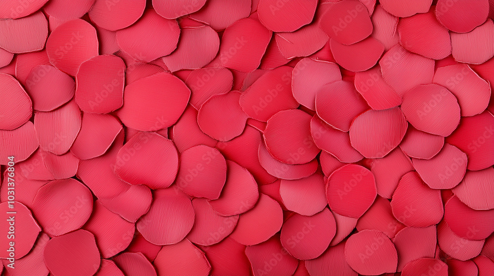 Vibrant Red Rose Petal Texture Vibrant Red Rose Petal Texture