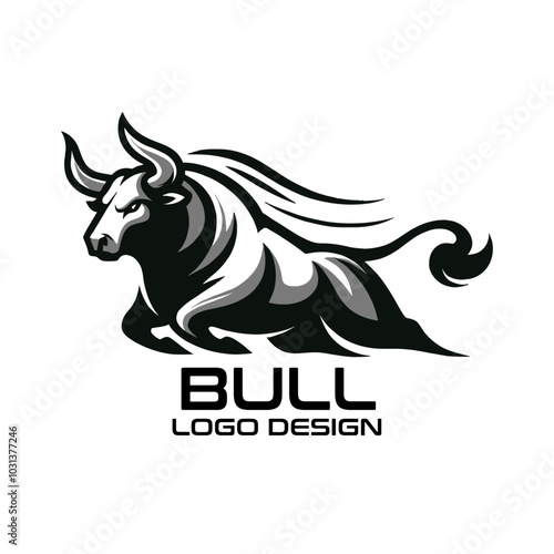 Bull Vector Logo Design