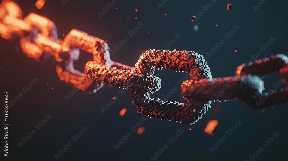 Digital Chain Link. Digital Chain Link.