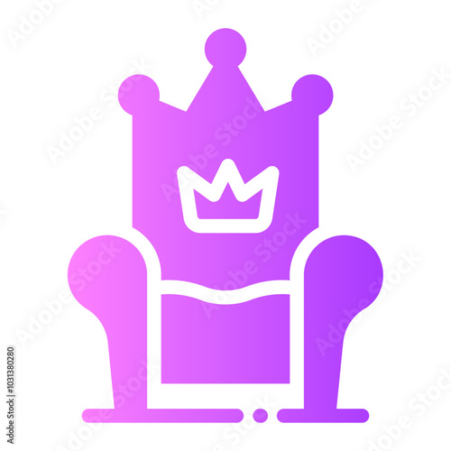 throne Gradient icon