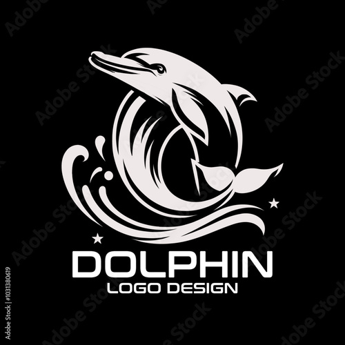 Dolphin Vector Logo Design