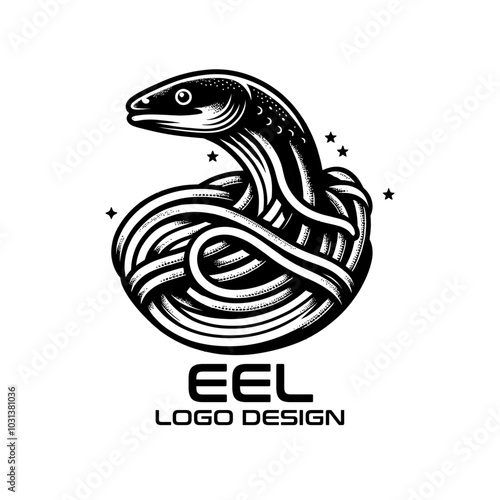 Eel Vector Logo Design